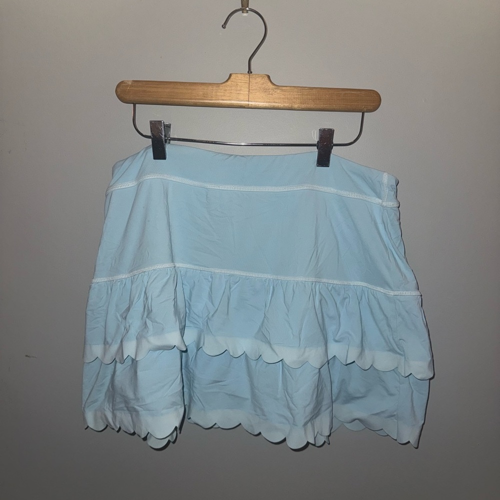 Lilly Pulitzer Luxletic Scalloped Skirt